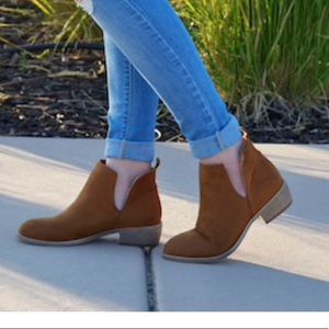 Cut out booties
